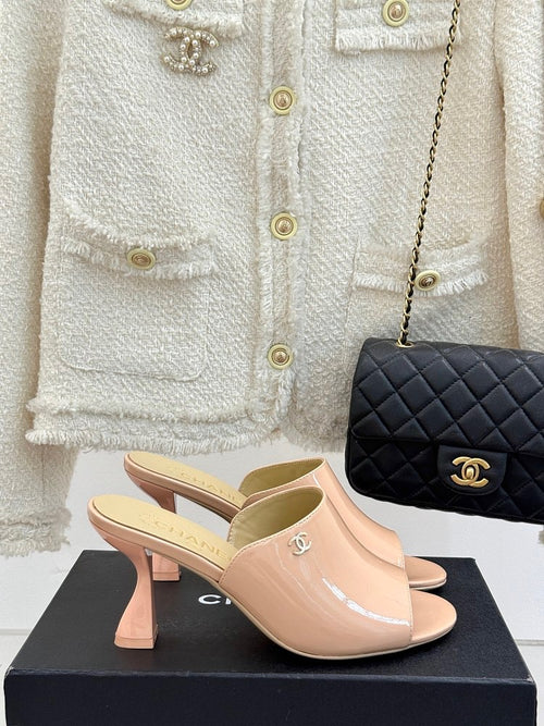 Coco Chanel Mini Heel Sandals