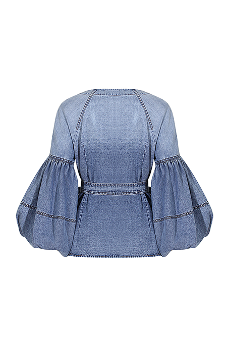 'Auror' Denim Top