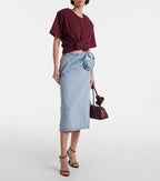 'Demeter' Denim skirt