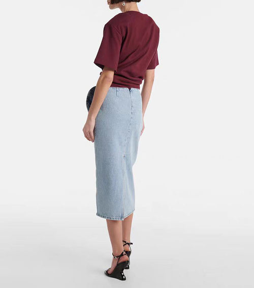 'Demeter' Denim skirt