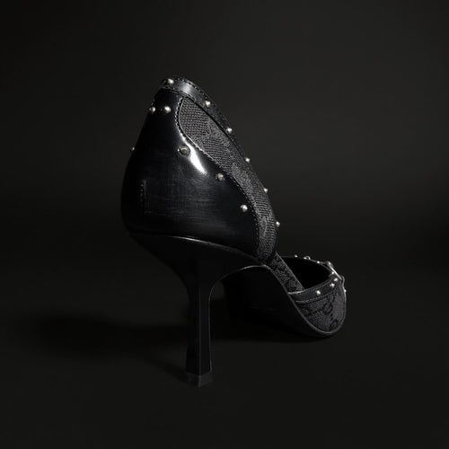 Gucci Horsebit Monogram D’Orsay Pumps – Noir