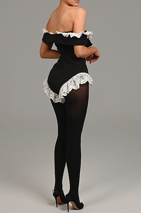'La Bella Figura’ off shoulder Bodysuit
