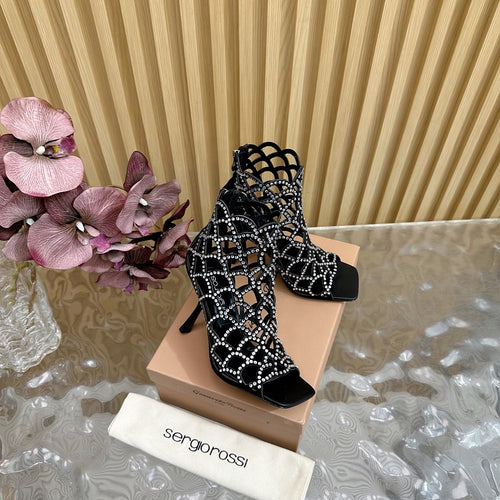 Sergio Rossi Crystalized Heel
