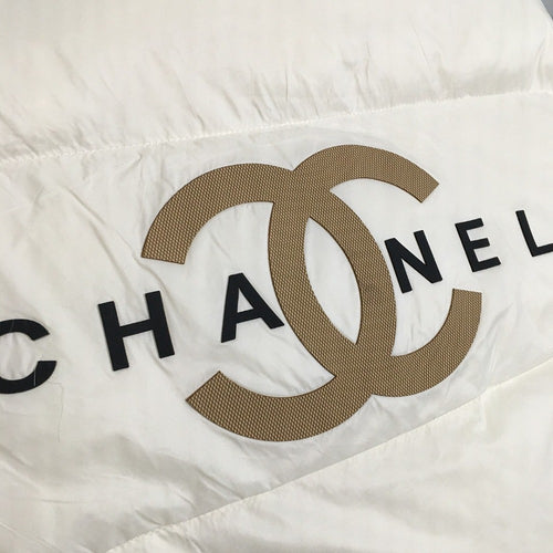 Chanel Ivory Puffer Coat – Winter Luxe Edition