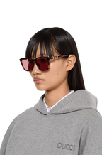 Gucci Square-Frame Interlock Sunglasses Collection