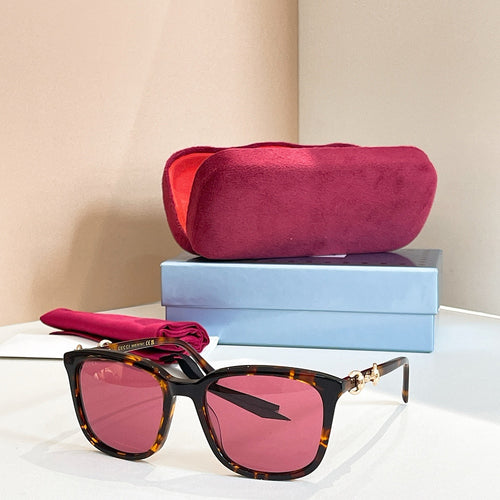 Gucci Square-Frame Interlock Sunglasses Collection