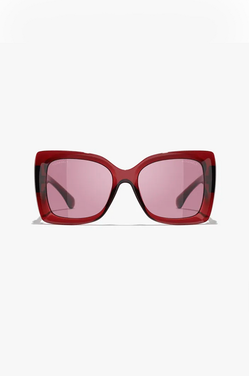 Chanel Quilted CC Oversized Sunglasses Collection