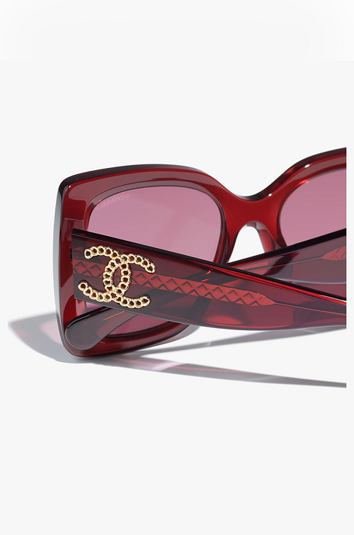 Chanel Quilted CC Oversized Sunglasses Collection