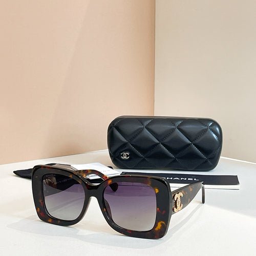 Chanel Quilted CC Oversized Sunglasses Collection