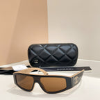 Chanel Oval Sunglasses