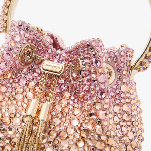 Jimmy Choo – Bon Bon Crystal Bucket Bag