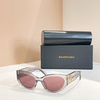 Balenciaga “BB Statement” Luxe Shield Sunglasses