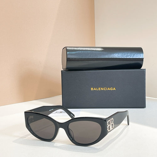 Balenciaga “BB Statement” Luxe Shield Sunglasses