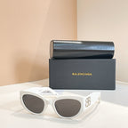 Balenciaga “BB Statement” Luxe Shield Sunglasses