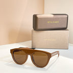 Bvlgari Bold Luxe Sunglasses – Women’s Designer Shield Frame Collection