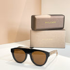 Bvlgari Bold Luxe Sunglasses – Women’s Designer Shield Frame Collection