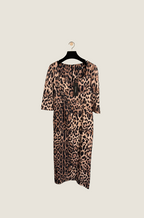 Dolce & Gabbana La Panthère Midi Dress