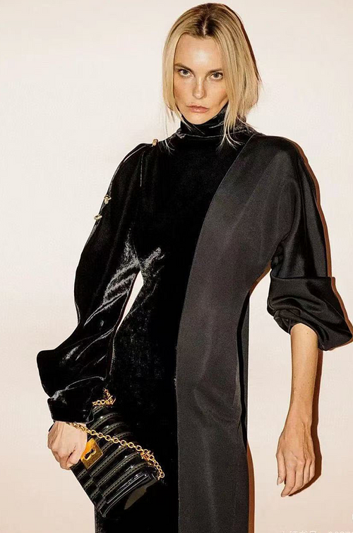 Schiaparelli “Lune Noire” Sculptural Velvet Dress