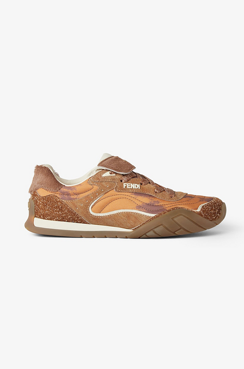 Fendi “Terra Luxe” Pony Hair Sneakers