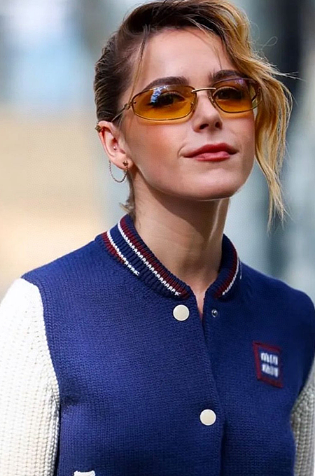 Miu Miu “Luce Gradient” Signature Shield Sunglasses
