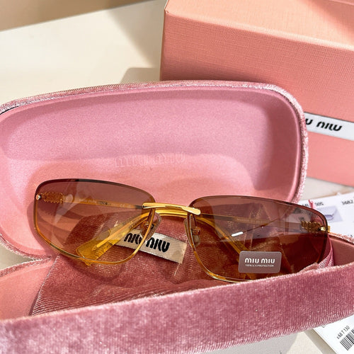 Miu Miu “Luce Gradient” Signature Shield Sunglasses