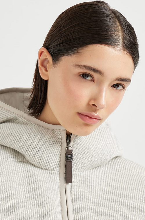 Brunello Cucinelli “Serenité” Sculpted Puffer Jacket – S–L