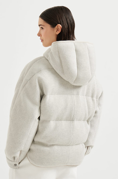 Brunello Cucinelli “Serenité” Sculpted Puffer Jacket – S–L