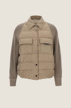 Brunello Cucinelli “Sabbia Alpina” Hybrid Padded Jacket