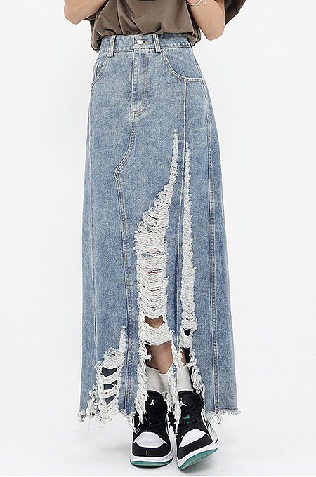 'Zumira'Denim Skirt