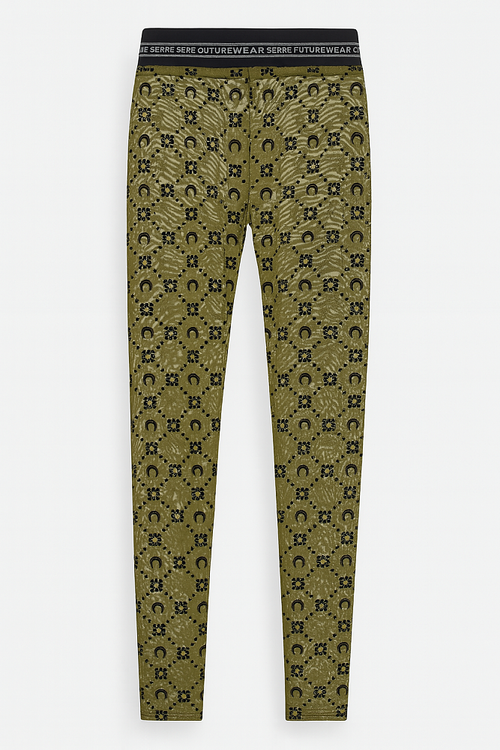 Marine Serre “Moonwave” Mesh Leggings