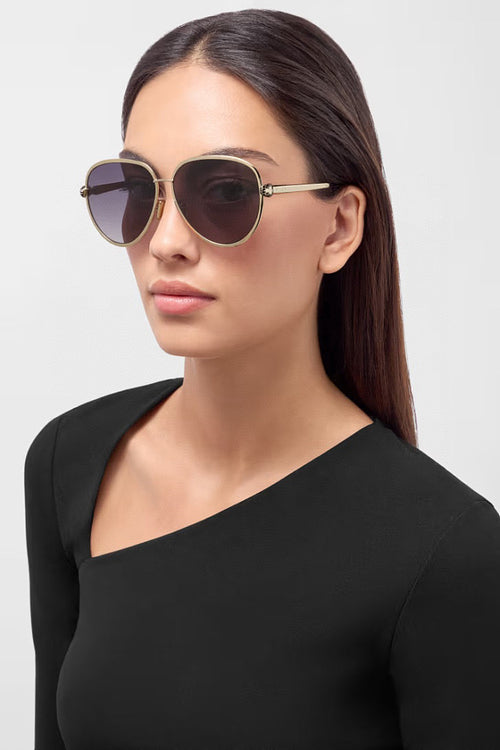 Bvlgari Serpenti Aviator Sunglasses