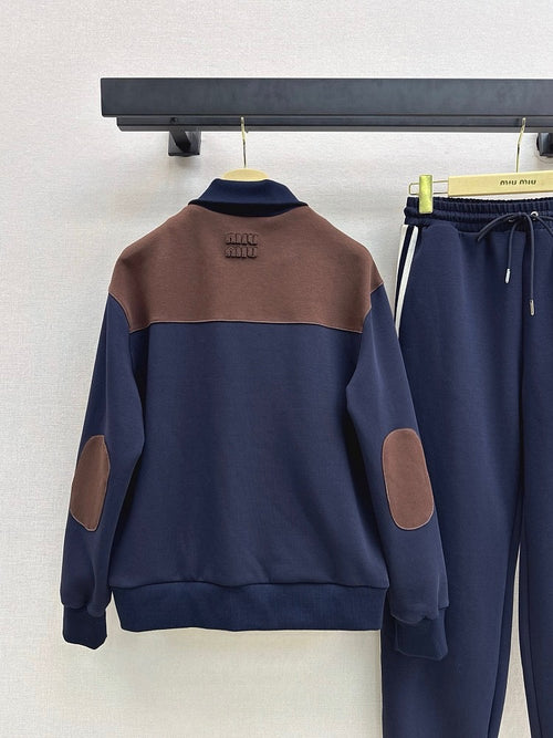 Miu Miu “Atelier Sport Luxe” Two-Piece Tracksuit Set