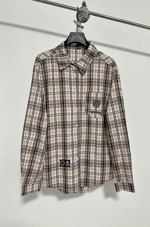 Chrome Hearts Heraldic Plaid Signature Shirt