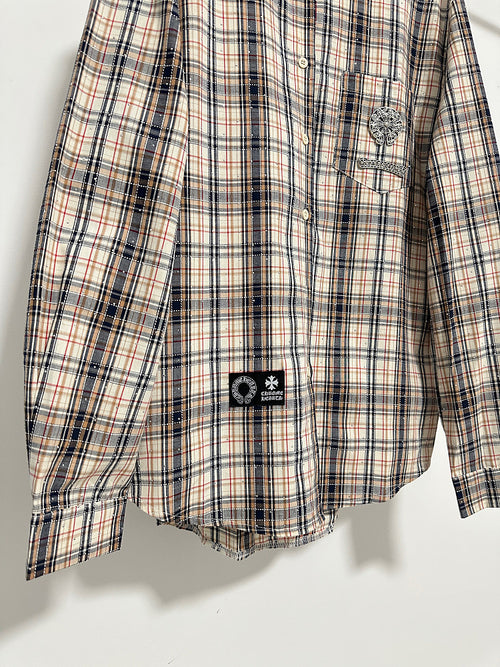 Chrome Hearts Heraldic Plaid Signature Shirt