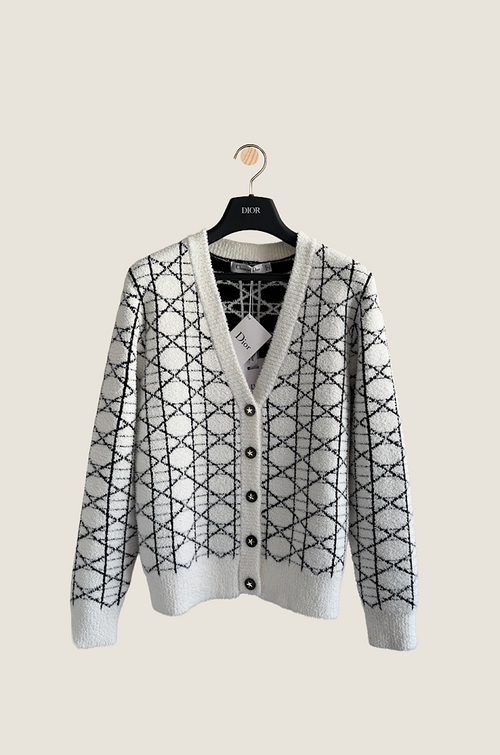 Christian Dior Cannage Knit Heritage Cardigan