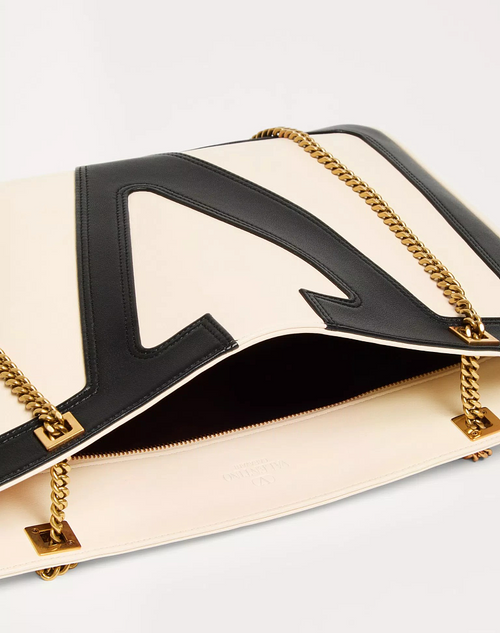 Valentino Garavani VLogo Escape Leather Tote