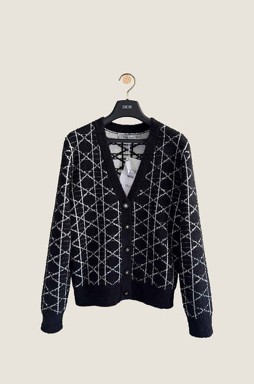 Christian Dior Cannage Knit Heritage Cardigan