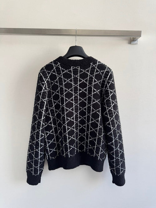 Christian Dior Cannage Knit Heritage Cardigan