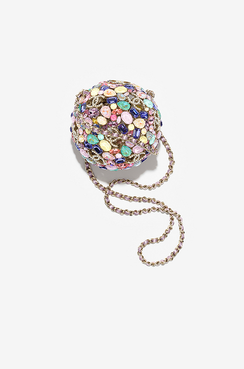 CHANEL “Sphère Bijoux Arc-En-Ciel” Jewel-Encrusted Minaudière