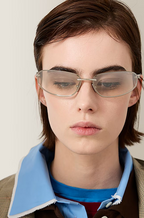 Miu Miu SMU A50 Rimless Gradient Sunglasses