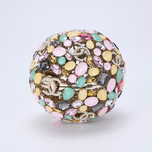 CHANEL “Sphère Bijoux Arc-En-Ciel” Jewel-Encrusted Minaudière