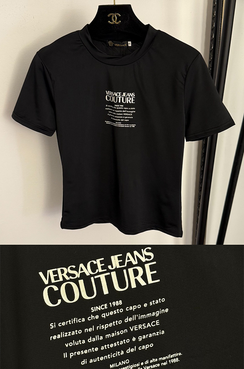 Versace Jeans Couture – Milano Signature Logo Tee