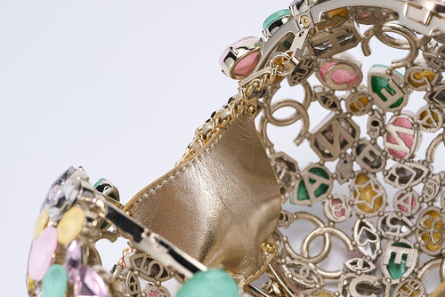 CHANEL “Sphère Bijoux Arc-En-Ciel” Jewel-Encrusted Minaudière