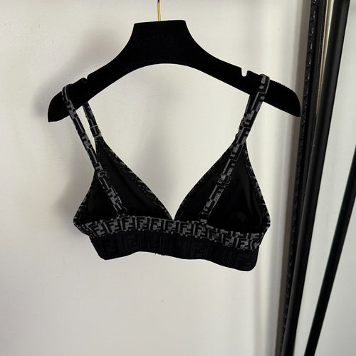 Fendi – FF Monogram Triangle Bikini Set