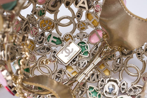 CHANEL “Sphère Bijoux Arc-En-Ciel” Jewel-Encrusted Minaudière