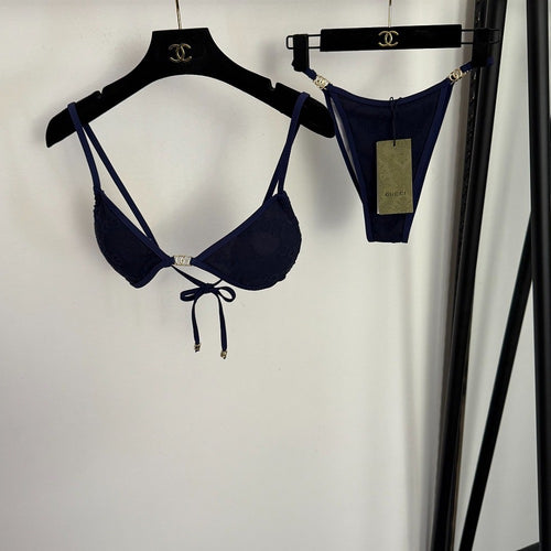 Gucci – GG Rosso Mare Triangle Bikini Set
