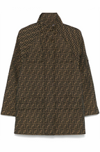 Prada Milano Belted Nylon Hooded Mini Dress