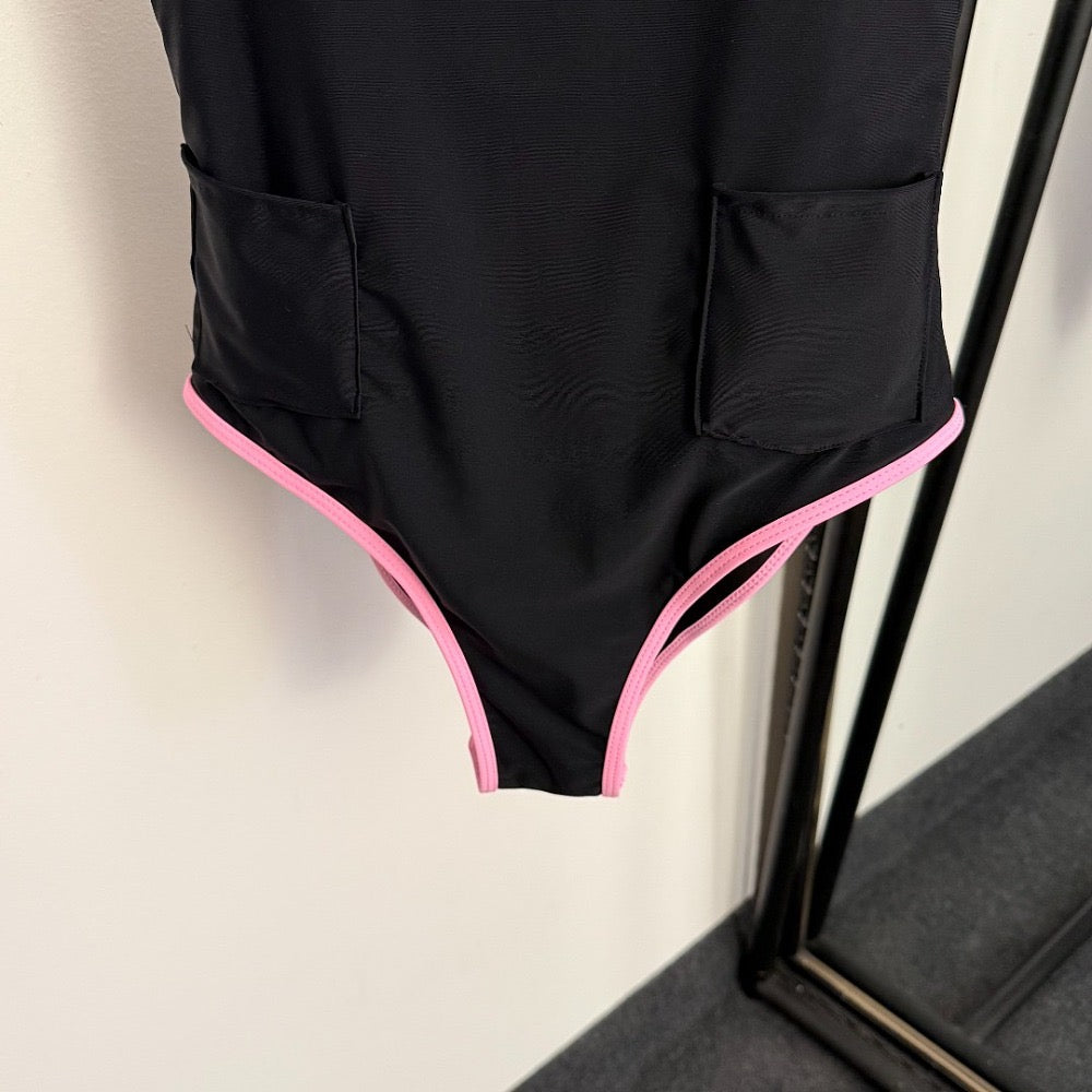Chanel Crystal CC Trim One-Piece Swimsuit – LUXE LIVING FASHIONS