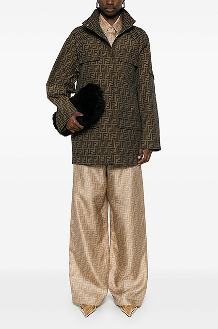 Prada Milano Belted Nylon Hooded Mini Dress