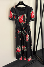 Dolce & Gabbana – Rosa Sicilia Floral Midi Dress